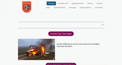 Desktop Screenshot of ff-buchdorf.de